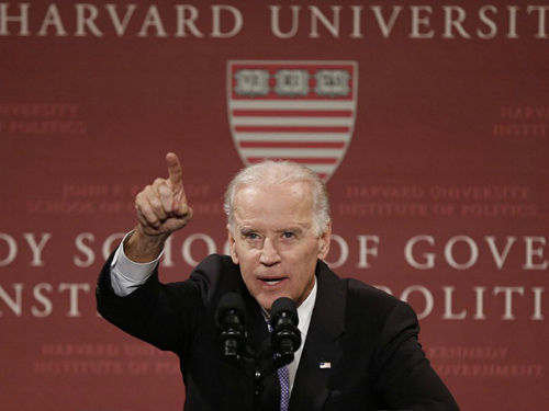 美國副總統(tǒng)拜登。資料圖