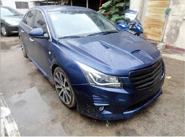 改裝后的“寶馬” 改裝后的“寶馬”