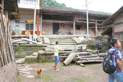 “一品當(dāng)朝”衙門遺跡。