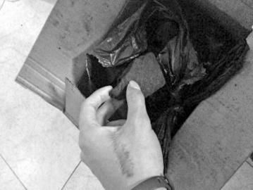 小曾發(fā)出買(mǎi)來(lái)的干炭和安眠藥。