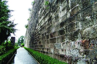 　　東水關(guān)處的城墻。資料圖片