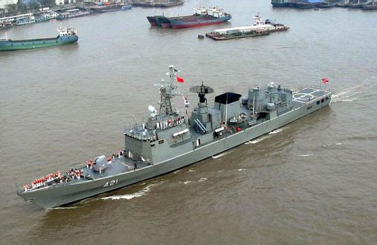 資料圖：中國為泰國建造的納萊頌恩級護(hù)衛(wèi)艦。