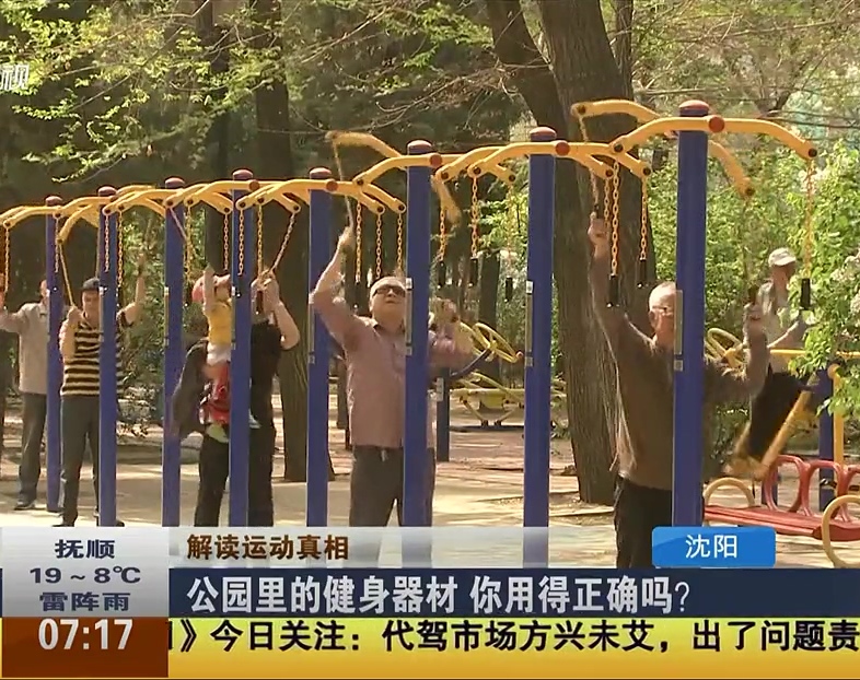 公園里的健身器材 你用得正確嗎？
