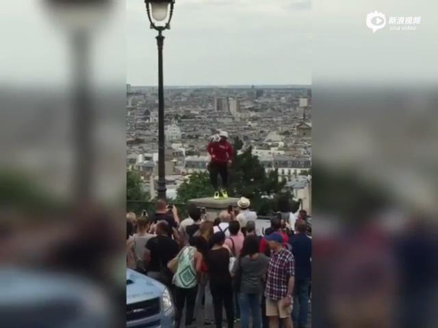 牛！黑人小哥開掛技能不斷