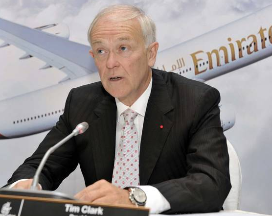 阿聯(lián)酋航空公司的總裁蒂姆·克拉克對(duì)近日有關(guān)馬航MH370墜入印度洋的說法表示了反駁。